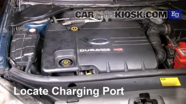 2002 Ford Mondeo Estate LX 2.0L 4 Cyl. Climatisation Ajouter du réfrigérant